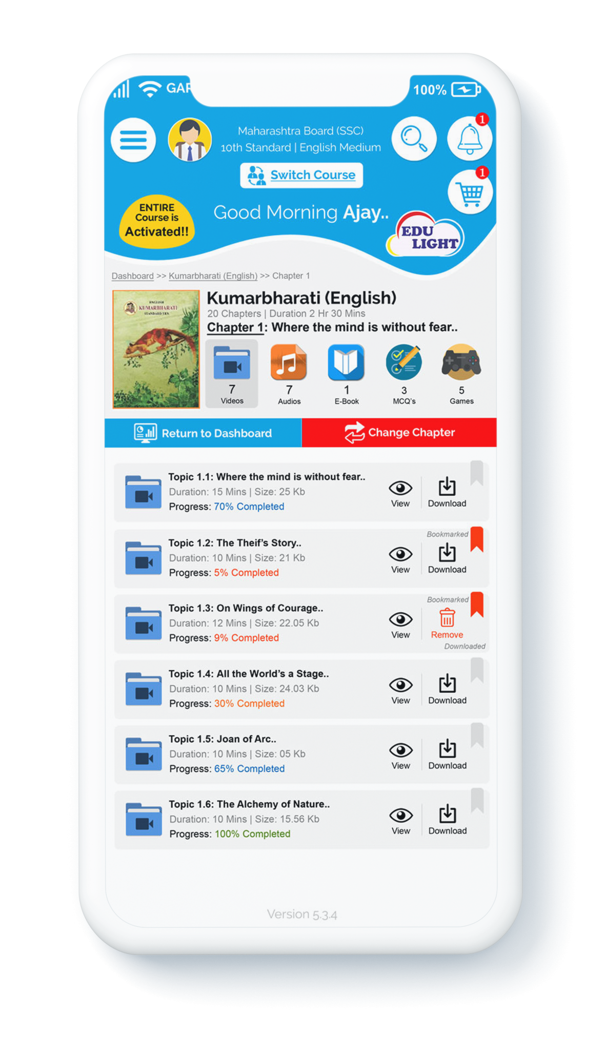 Home - Landing Page - Edulight